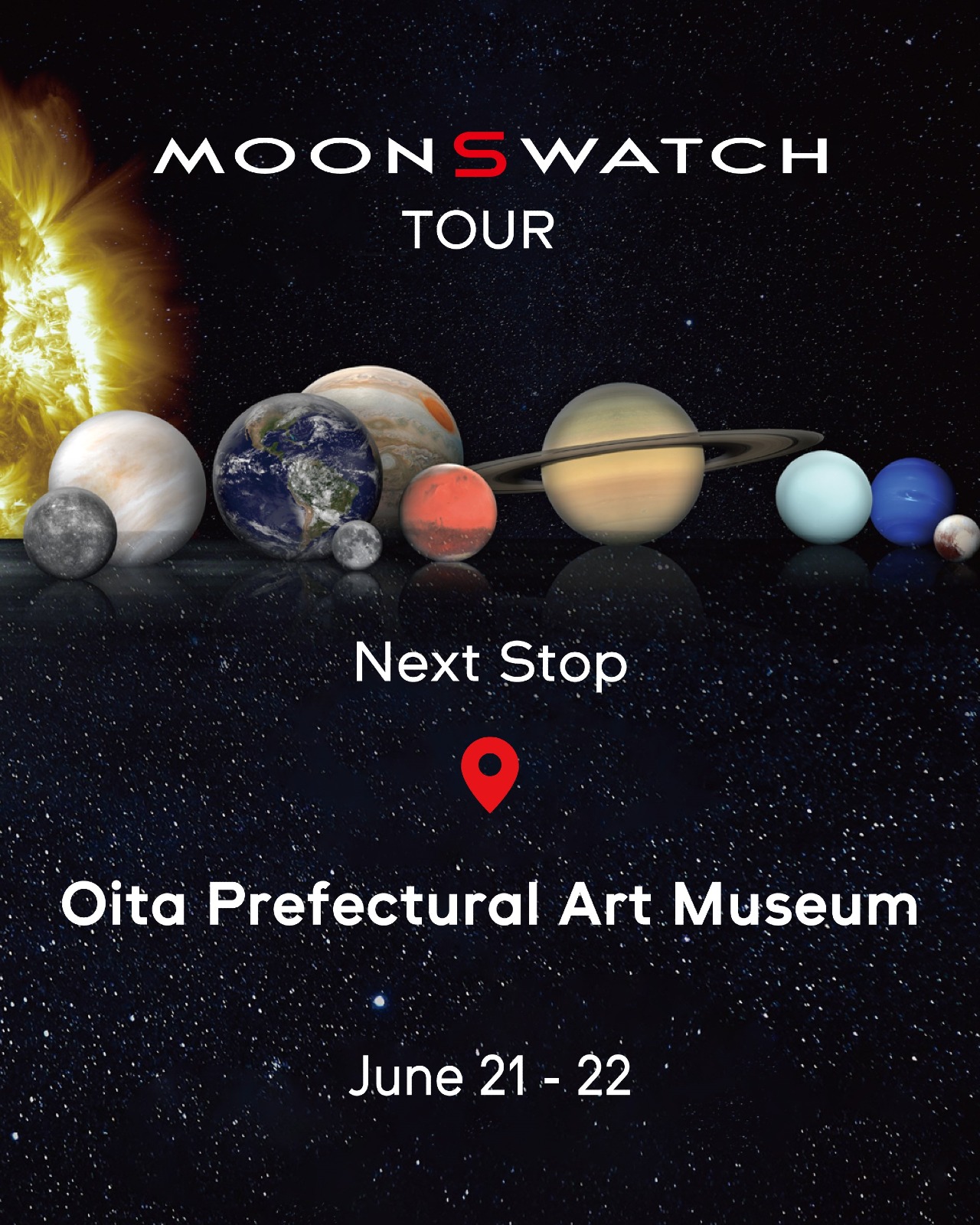 スウォッチ「MoonSwatchツアー」