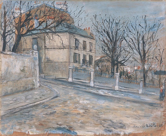 モーリス・ユトリロ 《オルシャン通り》 1915年頃