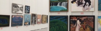 画像：貸館展覧会の様子
