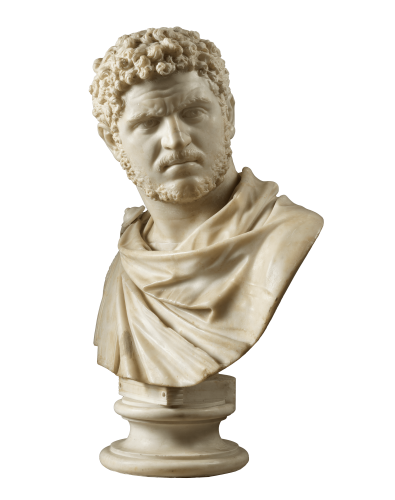 「カラカラ帝胸像」
ナポリ国立考古学博物館　212～217年
Photo © Luciano and Marco Pedicini