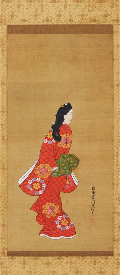 菱川師宣《見返り美人図》(高精細複製品、東京国立博物館) Image:TNM Image Archives