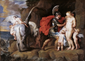 ペーテル・パウル・ルーベンスと工房《ペルセウスとアンドロメダ》1622年以降、油彩・キャンヴァス