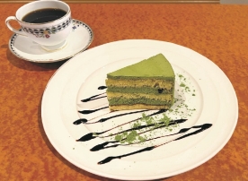 抹茶のショートケーキ　700円(税込)